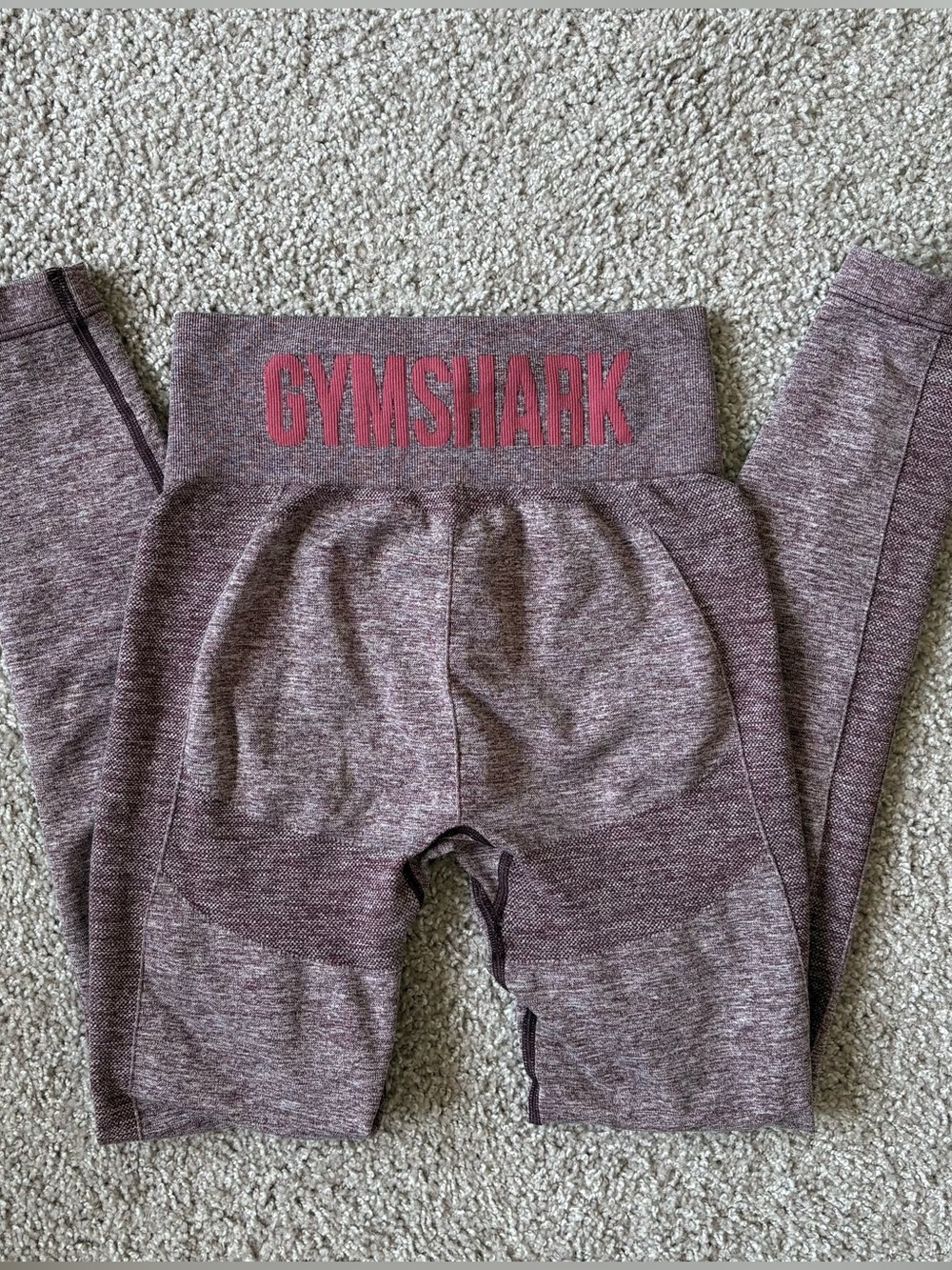 Gymshark Flex High Waisted Seamless Leggings Mauve Pink Women’s Small